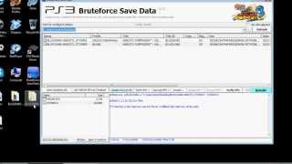 PS3 BruteForce Savedata Tutorial [upl. by Nnylahs]