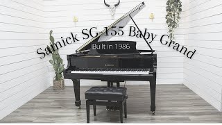 Samick SG155 Baby Grand Piano [upl. by Arok]