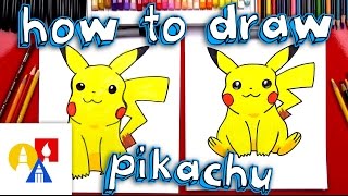 How To Draw Pikachu with color [upl. by Carrissa3]