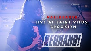 PALLBEARER Live at Saint Vitus in Brooklyn New York [upl. by Kcyred932]