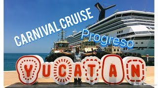 Yucatan Progreso 2018 Quick Look Carnival Cruise [upl. by Tait415]