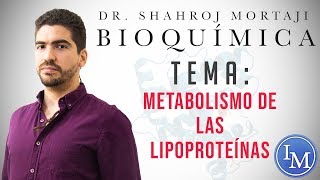 Bioquímica  Colesterol  Metabolismo de las Lipoproteinas [upl. by Kyla]