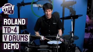 Roland TD 4 V Drums Demo [upl. by Alimrahs478]