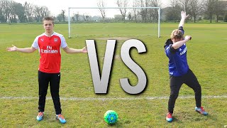 JERSEY VS GUERNSEY  FOOTBALL CHALLENGES ft WROETOSHAW [upl. by Brinn389]