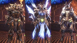 Monster Hunter World  132 Armor Sets Showcase amp Palico Armor Sets Outfits [upl. by Sophie]