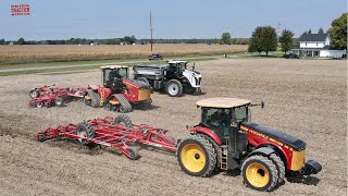 VERSATILE Tractors Working on Fall Tillage [upl. by Arbed]