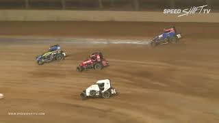 USAC “Indiana Midget Week” Highlights  Lawrenceburg Speedway 6218 [upl. by Ingram]