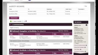 Qatar Airways Ticketing Screen [upl. by Ladnor627]