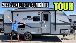 Travel Trailer Review 2022 Venture RV SONIC LITE on Everyman Driver [upl. by Piegari]