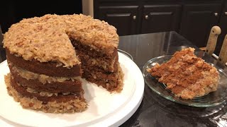 Mesos Secret Family Recipe for German Chocolate Cake Youll Never Use Another Recipe After This [upl. by Etiuqram104]