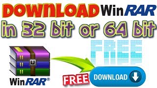 WinRar Free Download for windows 10 in 64 bit or 32 bit Latest Version and Learn to Extract ZIP FILE [upl. by Attey]