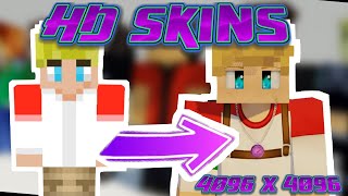 How to Make Minecraft HD Skins  TUTORIAL [upl. by Martie862]