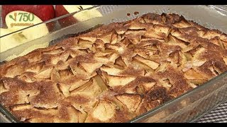 Recette de gâteau aux pommes très facile  750g [upl. by Releehw]