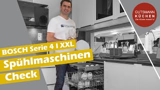 Wir testen bzw checken eine Bosch Spülmaschine der Serie 4 [upl. by Ahel]