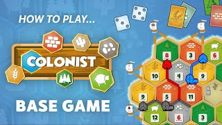 Colonist io  How to Play Catan Online [upl. by Henni]