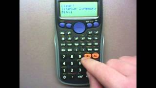 How to Reset your Calculator in 15 Seconds [upl. by Elletnohs]