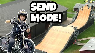 New BMX Tricks In USA FREESTYLE BMX Competition SEND MODE ON [upl. by Mills]