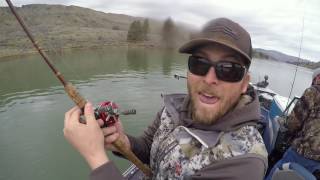 Way Outdoors Trolling for Walley on Rufus Woods [upl. by Allesiram528]