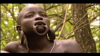 Documentary Ethiopia Mursi people English [upl. by Fitalludba966]