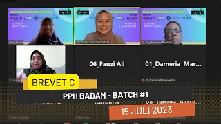 Brevet Pajak C Batch 1  Materi PPH Badan [upl. by Rumery]