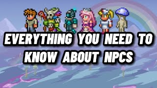 Everything to know about terraria NPCS Max happiness  how to get [upl. by Emmeram]