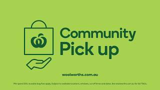 Woolworths Community Pick Up [upl. by Hole]