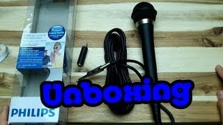 Unboxing Mikrofon Philips SBC MD 650  HD [upl. by Chapman206]