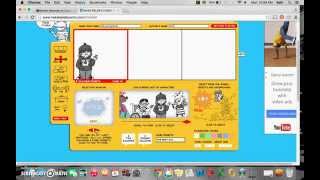 How to Make a Comic Strip with MakeBeliefsComixcom [upl. by Anaeda]