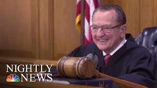 Viral Judge Frank Caprio Rules With A Big Heart  NBC Nightly News [upl. by Annuahsal192]