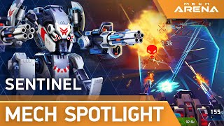 Mech Arena  Mech Spotlight  Sentinel [upl. by Phillipp]