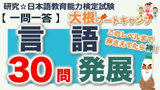 【一問一答・言語 発展】日本語教育能力検定試験 まとめ [upl. by Adai]