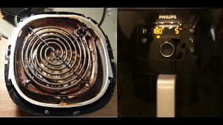 Philips air fryer HD9652 deep cleaning [upl. by Eylk]