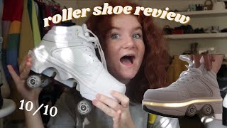 roller skate shoes from Aliexpress review [upl. by Biagi910]