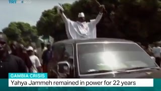 Gambia Crisis Yahya Jammeh remained in power for 22 years [upl. by Ahmar]