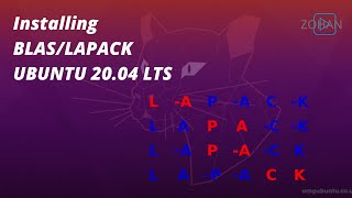 How To Install BLASLAPACK in Ubuntu 2004 LTS WORKED [upl. by Geithner]