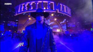 Undertaker makes his entrance WrestleMania 27 [upl. by Eiznek922]