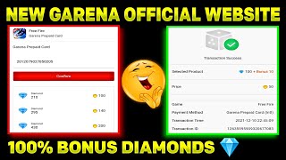 HOW TO BUY DIAMOND TOPUP IN FREE FIRE  GARENA TOPUP CENTER  GARENA PREPAID CARD  SHOP GARENA SG [upl. by Mozelle947]