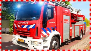 Brandweer filmpjes 🚒 Brandweerautos en brandweer kinderfilmpjes 🔥 [upl. by Nwahs]