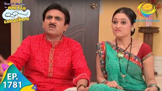 Taarak Mehta Ka Ooltah Chashmah  Episode 1781  Full Episode [upl. by Gnurt]