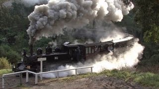 Steam Trains in the Hills  Puffing Billy Railway Australian Trains [upl. by Nela]