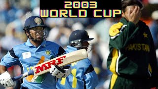 India vs Pakistan 2003 World Cup Match Full Highlights  Must Watch [upl. by Aliek994]