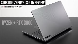 Asus ROG Zephyrus G15 Review  QHD Ryzen amp RTX 3070 [upl. by Dlareme904]