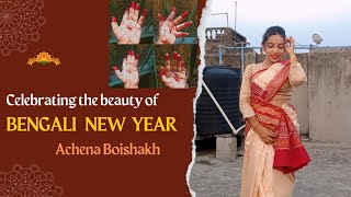 Achena Boishakh Dance Cover  Bengali New Year Special [upl. by Rebliw]