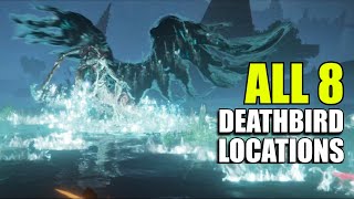 Elden Ring ALL DEATHBIRD Locations amp Rewards  Weapons Spells amp More [upl. by Steffane]