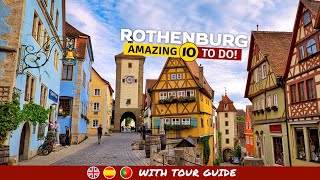 Discover ROTHENBURG Bavarias Hidden Gem  Things To Do [upl. by Eigger]