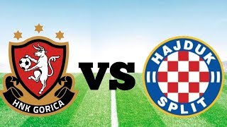 GORICA VS HAJDUK SPLIT LIVE STREAM [upl. by Northey]