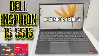 Dell Inspiron 15 5515 Ryzen5 5500U  Exclusive Unboxing amp Review  Pros amp Cons [upl. by Andrel]