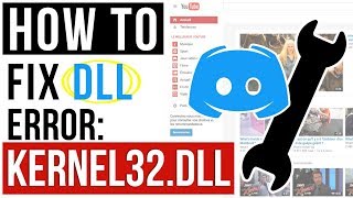 How to Fix Kernel32dll missing errorDISCORD  KERNEL32dll Entry Point Error FIX Windows 7 2020 [upl. by Leonora932]