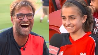 Jürgen Klopp interviewed by American kids in California [upl. by Sandor]