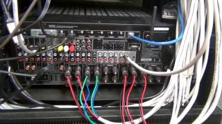 How to connect a surround sound receiver  Part 4 [upl. by Ssecnirp]